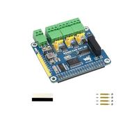 Per Raspberry Pi RS485 CAN HAT (B) isolated 2-Ch RS485 1-Ch CAN SPI Communication On-Board SC16IS752 and SP3485 Chip con controller MCP2515 CAN Transceiver Multiple Protections