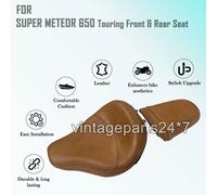 Per Reale Anstruther Super Meteora 650 Touring Anteriore E Sedile Posteriore Tan