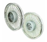 Per Reale Enfield 19 " Anteriore 80 Raggi Standard Coppia Ruote Rim Di