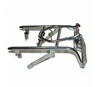 Per Reale Enfield 350 500cc Posteriore Bagagli Touring Vettore Luce Guard Cromo