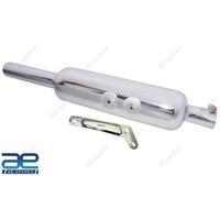 Per Reale Enfield 350 Standard Silenziatore Cromo Placcato Aes