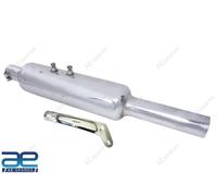Per Reale Enfield 500cc Tutti Modello Corto Silenziatore Cromo Placcato Aes