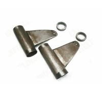 Per Reale Enfield BSA Crudo Bare Metallo Luci Anteriori Holding Supporto Aes