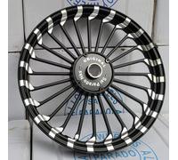 Per Reale Enfield Classico 350 500 Anteriore & 24 Raggi Lega Ruota Rim