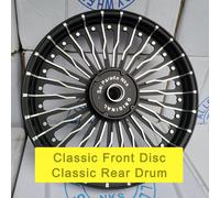 Per Reale Enfield Classico 350 500 Anteriore & 26 Raggi Lega Ruota Rim