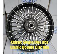 Per Reale Enfield Classico 350 500 Anteriore & 26 Raggi Ruota Lega Rim