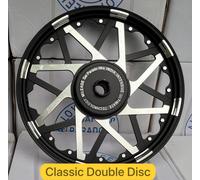 Per Reale Enfield Classico 350 500 Anteriore & Retro Doppio Disco Ruote Cerchio