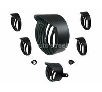 Per Reale Enfield Classico 500cc 350cc Testa Luce Cover Griglia Set Con Picco