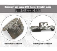 Per Reale Enfield Classico 650 " Pompa Freno Protezione & Serbatoio Tappo