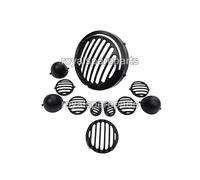 Per Reale Enfield Classico Reborn 350 Coda, Braccio&vite, Faro Griglia Set