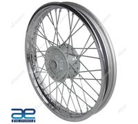 Per Reale Enfield Disco Freno Modello Anteriore Ruota Cerchio wm2 19 " + Hub