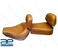 Per Reale Enfield Doppio Schienale Sedile Cammello Marrone Con Staccabile S2u
