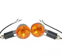 Per Reale Enfield Electra Jawa Universale Anteriore Indicatore Blinker Set 12 V
