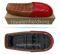 Per Reale Enfield Gt & Interceptor650 Doppio Sedile & Rosso Cappuccio D8 2018-23
