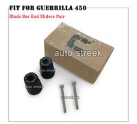 Per Reale Enfield Guerrilla 450 " Alluminio Barrette Taglio Cursori Coppia "