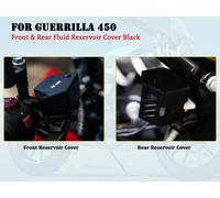 Per Reale Enfield Guerrilla 450 " Pompa Freno Protezione & Serbatoio Tappo "