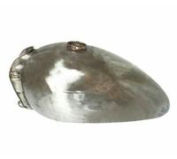 Per Reale Enfield Interceptor 650cc Gas Benzina Serbatoio Crudo Acciaio S2u