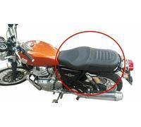 Per Reale Enfield Interceptor 650cc Personalizzato Imbottito Doppio Bianca Filo