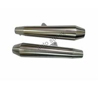 Per Reale Enfield Interceptor 650cc S AEW Te 102 Silenziatore Coppia