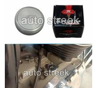 Per Reale Enfield Interceptor & Gt 650 Alluminio Lavorati Olio Filler Argento