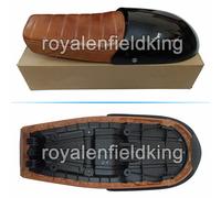 Per Reale Enfield Interceptor & Gt 650 D8 Doppio Sedile & Nero Cappuccio