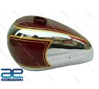 Per Reale Enfield J, G Modelli 1946 Cromo & Rosso Dipinta Gas Serbatoio Benzina