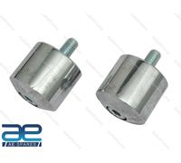 Per Reale Enfield Pallottola Manubrio Taglio Pesi Cromo Placcato S2u