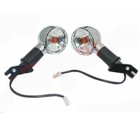 Per Reale Enfield Standard 2017 Trasparente Lente Anteriore Freccia Blinker Set