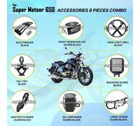 Per Reale Enfield " Super Meteor 650 8 Pz Accessori Combo Confezione - 7