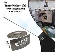 Per Reale Enfield Super Meteor 650 Ss " Serbatoio Tappo Protezione, Argento "