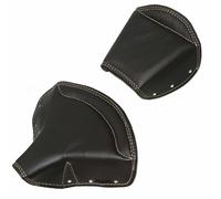 Per Reale Enfield Triumph Lycett Marrone Simil Pelle Anteriore & Posteriore Aes