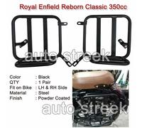 Per Reale Enfield Tutti Nuovo Classico 350cc Nero " Sella Stay " Re-Born Bici
