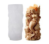 per realizzare - Stampo per candela 3D fai-da-te oceanico, antiaderente riutilizzabile | per in silicone per decorazioni da tavola | per gesso resina epossi