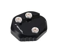 Per Rebel 500 300 CMX500 CMX300 CMX 2017-2019 2020 2021 Moto Cavalletto Piede Cavalletto Laterale Estensione Pad Piastra Di Supporto Ingrandire Pad(Nero)