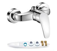 Per recinzione doccia valvola di miscelazione per linee di acqua calda e fredda con filettatura G1/2 e costruzione in rame elettrolitico