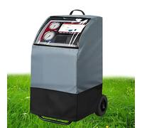 per recuperatore AC,deposito antipolvere con corde di serraggio | robusta con finestra trasparente | per casa officina cantieri giardino cortile posteriore