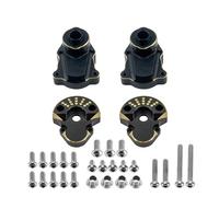 Per Redcat Per Ascent-18 1/18 Rc Crawler Auto In Ottone Posteriore Esterno Interno Portale Custodia 70.3G Nero Accessori Parti Di Aggiornamento Accessori Modellismo RC