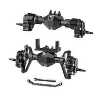 Per Redcat Per Ascent-18 RC Car Per Rock Crawler, Set Di Assali A Portale Anteriori E Posteriori In Ottone Con Ingranaggi In Acciaio, Supporto Servo, Collegamenti Dello Sterzo Assale RC