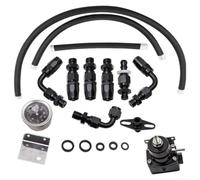per regolatore di pressione efi kit per corse e tuning per efi (nero) | Stampa stabile, prestazioni ottimizzate, funzionamento efficiente, montaggio semplice, design durevole