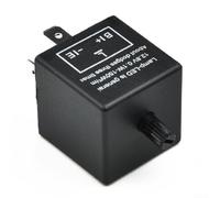 per relè Flasher LED 12V 3 Pin Regolabile per Freccia per relè | Compatibile luci LED e tradizionali, evita errori per cruscotto, installazione per semplice, universale
