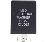 per relè Flasher LED 12V Auto 3 Pin Anti-Sfarfallio per relè(Episode 27) | per elimina sfarfallio luci LED, tensione 12V stabile, installazione plug-and-play, compatibile auto e moto