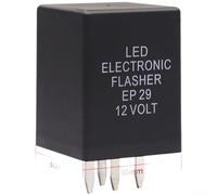 per relè Flasher LED 12V Auto 3 Pin Anti-Sfarfallio per relè(Episode 29) | per elimina sfarfallio luci LED, tensione 12V stabile, installazione plug-and-play, compatibile auto e moto