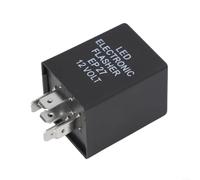 per relè Flasher LED 12V EP27 5 Pin Anti per hyper per relè | Design a 5 piedini, correzione per hyper per flash, per frequenza stabile, compatibilità , durata estesa