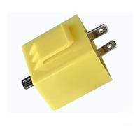 per relè Intermittenza LED 12V Regolabile 2 Pin per Moto per | per frequenza regolabile 50-200 lampeggi/min, tensione 12V, ideale per visibilità notturna e personale