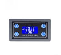 per relè Timer Digitale DC 6-30V Programmabile per relè Timer | Display LCD chiaro, tensione 6-30V, 10 modi programmabili, interfaccia UART, controllo remoto dati
