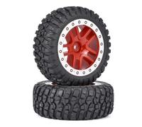 Per REMO RP2046 Per Huanqi 727 Per Buggy 1:10 Pneumatici Ruota Breve Corso Modello Camion Auto Per Corsa La Per Strada RC Parti Automobili Accessori RC Ruote Gomma