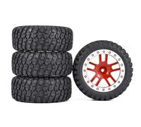 Per REMO RP2046 Per Huanqi 727 Per Buggy 1:10 Pneumatici Ruota Breve Corso Modello Camion Auto Per Corsa La Per Strada RC Parti Automobili Accessori RC Ruote Gomma