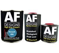PER RENAULT 486 CHAFFOTEAUX ET MAURY BLEU 2,5 L set vernice auto vernice tras...