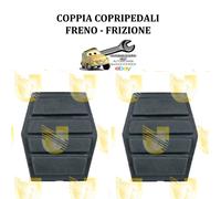 Per Renault 9 Sedan (L42) 1.7 94cv 06/1987-12/1988 Coppia Copripedali Freno/Friz