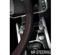 Per Renault Alpine Gta 84-91 Volante IN Pelle Cover Rosso Scuro Doppio Punto